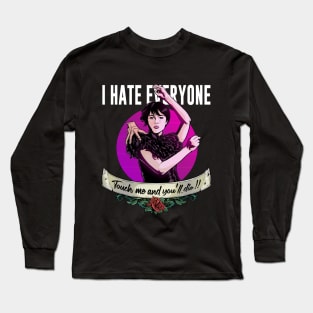 I Hate Everything Artwork Long Sleeve T-Shirt